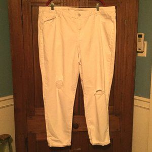 White Jeans Boyfriend